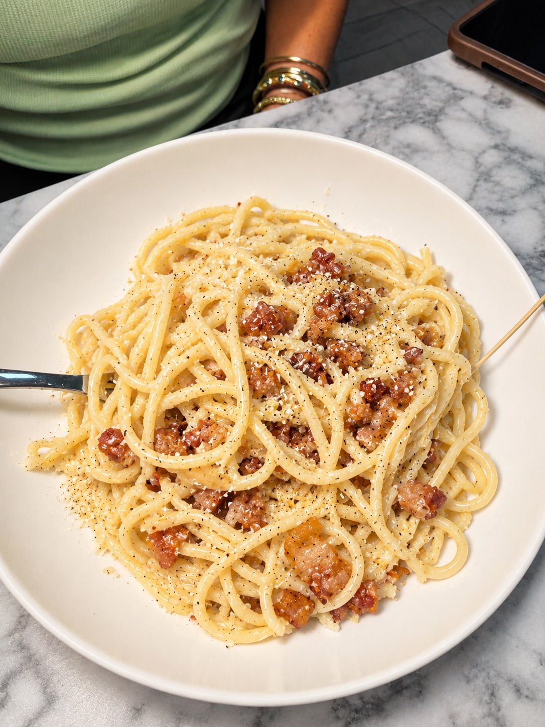 Bacon Carbonara